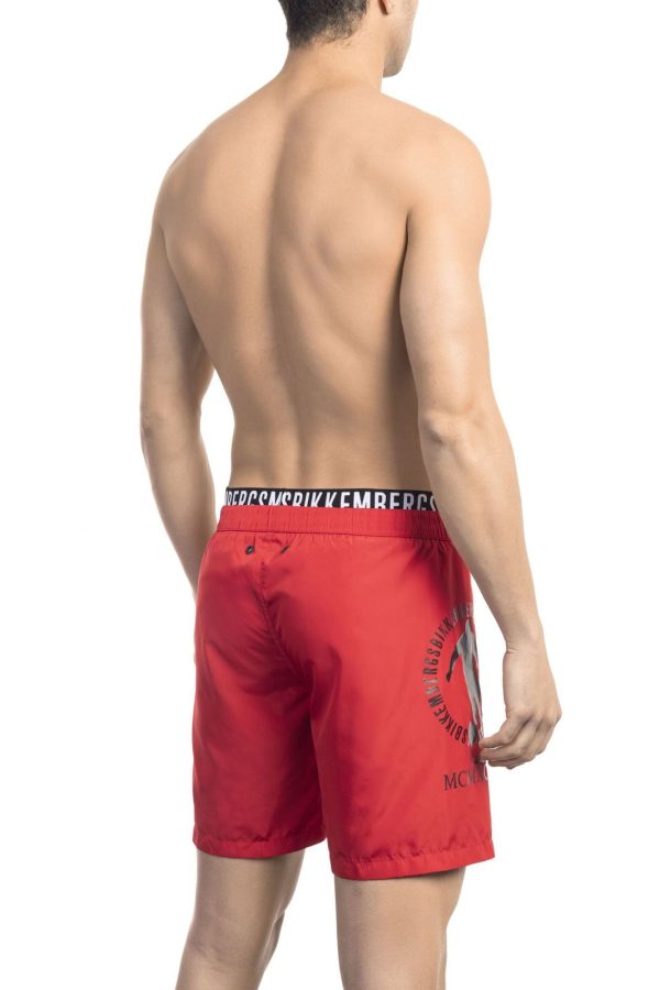 Bikkembergs Beachwear Roupa de banho BKK1MBM07_RED - Image 2