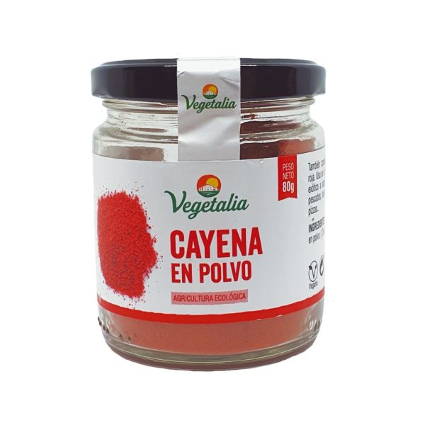 PIMIENTA CAYENA EN POLVO  BIO CCPAE 80 g