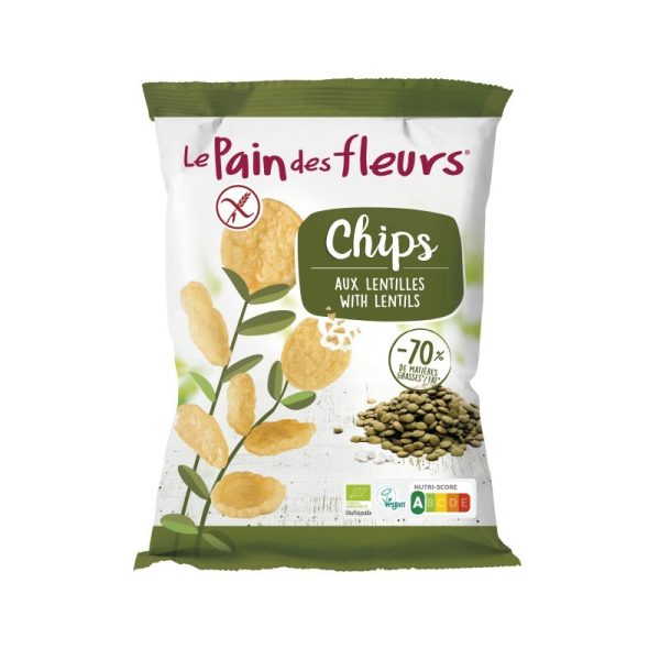 CHIPS LENTEJAS LE PAIN DES FLEURS 50 G