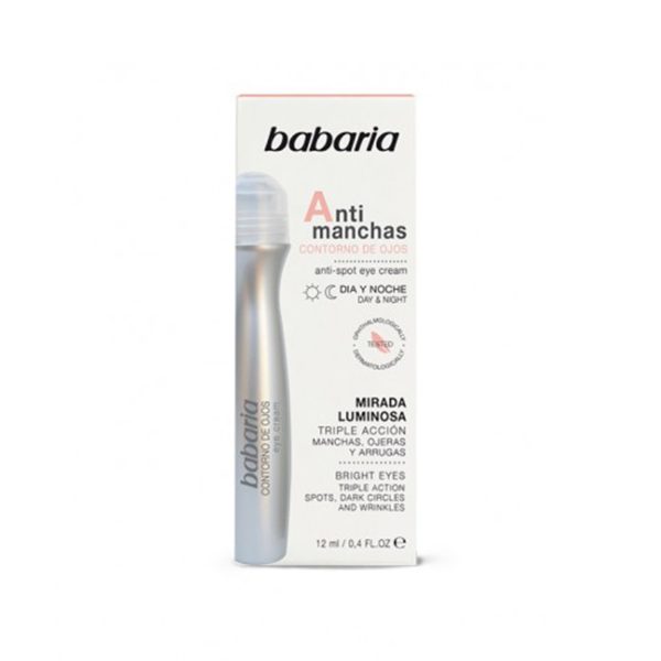 BABARIA CARA CONTORNO DE OJOS ANTI-MANCHAS DIA Y NOCHE 12ML