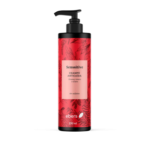 CHAMPU ANTICAÍDA 250 ML (sin sulfatos)