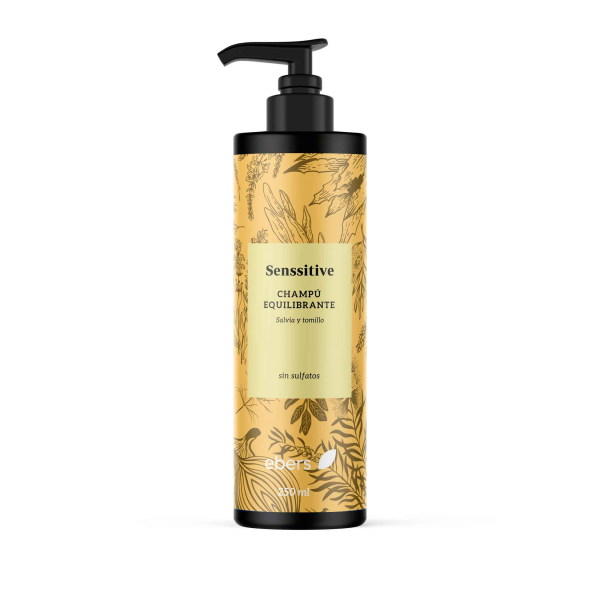 CHAMPÚ EQUILIBRANTE ANTICASPA GRASA 250 ML (sin sulfatos)