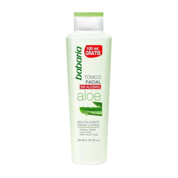 BABARIA ALOE VERA TONICO FACIAL PIEL GRASA MIXTA Y NORMAL 200ML