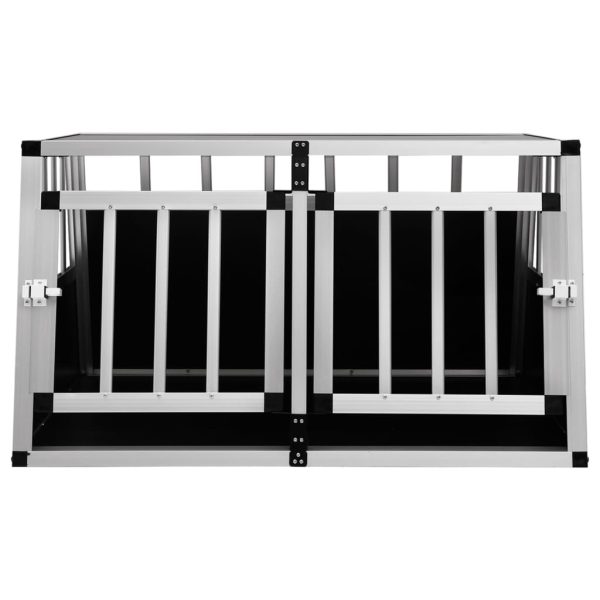 Transportadora para cães com porta dupla 89x69x50 cm - Image 3