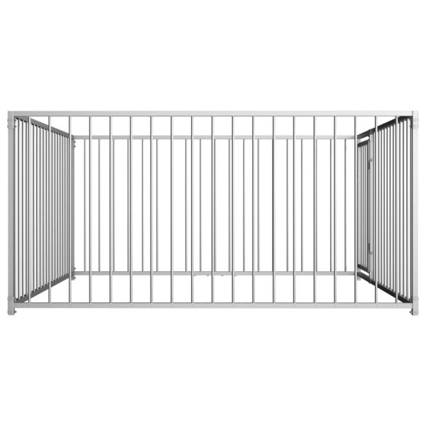 Canil de exterior 200x200x100 cm - Image 3
