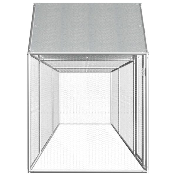 Galinheiro 5x1x1,5 m aço galvanizado - Image 3