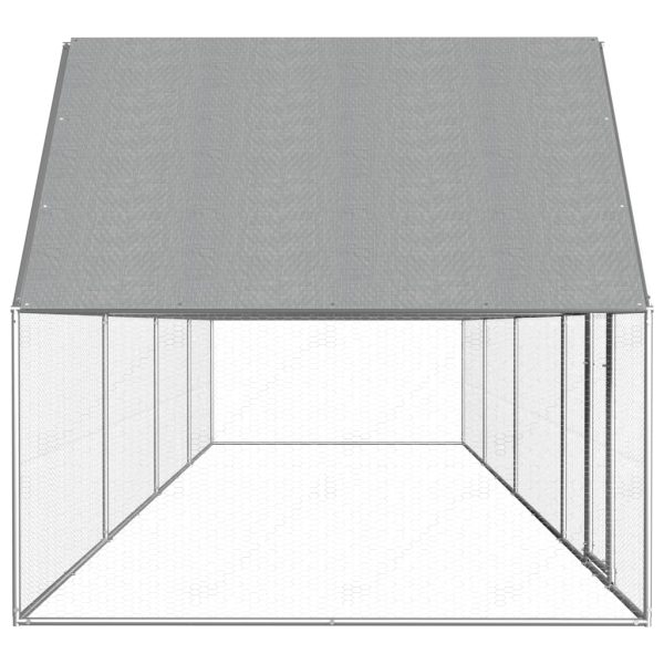 Galinheiro 8x2x2 m aço galvanizado - Image 3