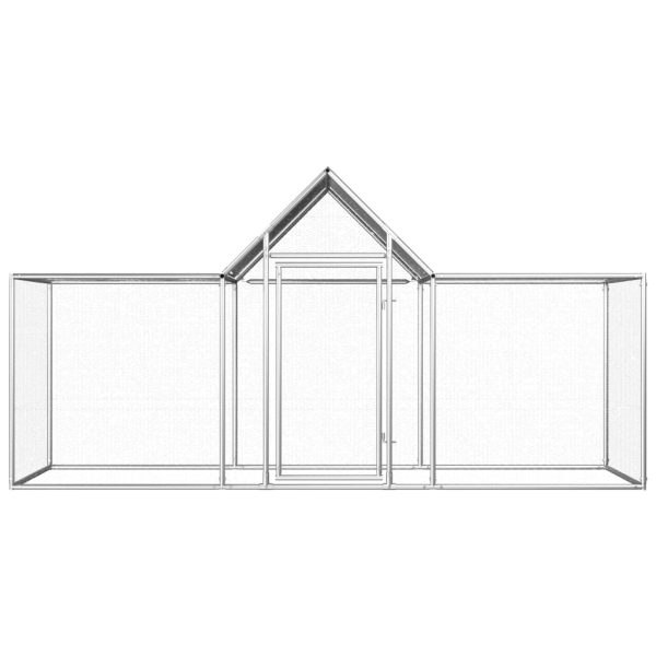 Galinheiro 3x1x1,5 m aço galvanizado - Image 2