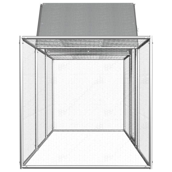 Galinheiro 3x1x1,5 m aço galvanizado - Image 3