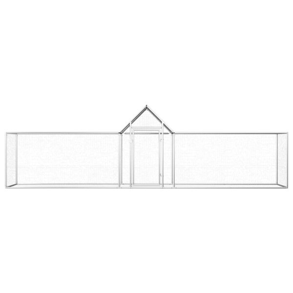 Galinheiro 5x1x1,5 m aço galvanizado - Image 2