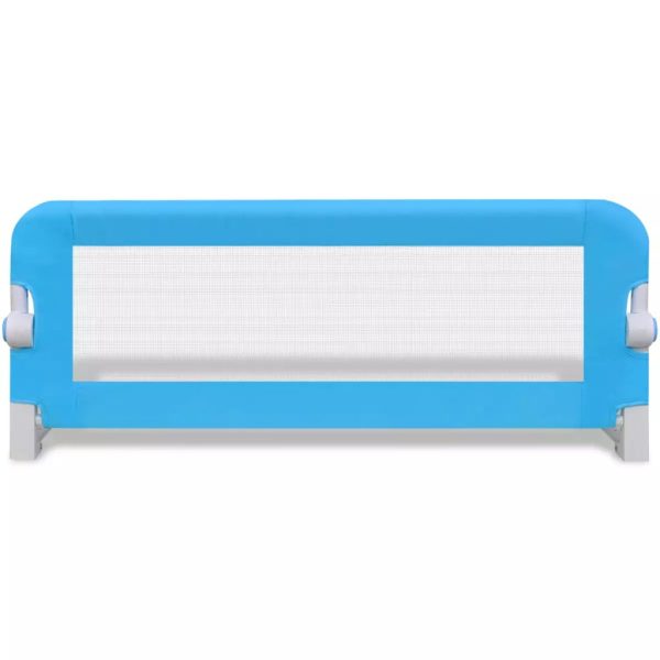 Toddler Barra de segurança para cama 102 x 42 cm azul - Image 3