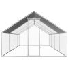 Galinheiro exterior em aço galvanizado 2,75x8x1,92 m - Image 2