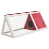Gaiola para coelhos madeira vermelho - Image 3