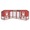 Coelheira exterior c/ parque abeto maciço vermelho e branco