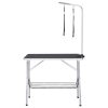 Mesa de grooming ajustável para cães com 2 laços e cesto - Image 3