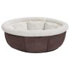 Cama para cães 59x59x24 cm castanho - Image 2