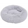 Almofadão lavável cães e gatos 70x70x15 cm pelúcia cinza-claro - Image 2