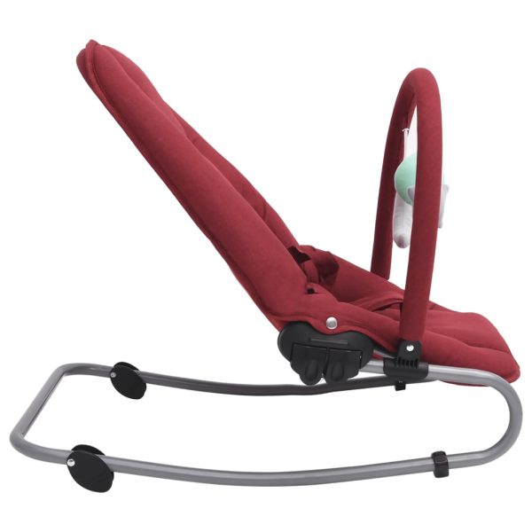 Baloiço de bebé aço vermelho - Image 3