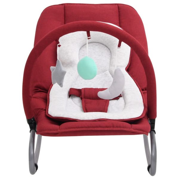 Baloiço de bebé aço vermelho - Image 2