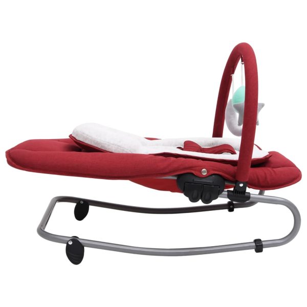 Baloiço de bebé aço vermelho - Image 3