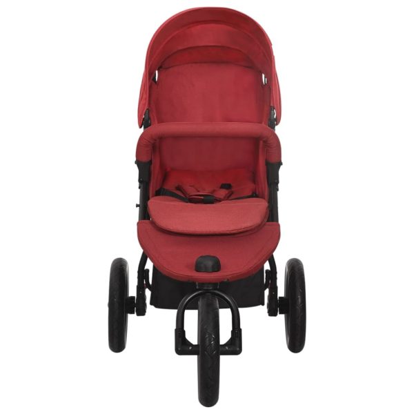 Carrinho de bebé aço vermelho - Image 2