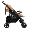 Carrinho de bebés para gémeos aço cinzento-acastanhado - Image 3
