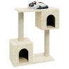 Árvore para gatos c/ postes arranhadores sisal 60 cm cor creme - Image 3