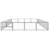 Canil para cães 40 m² aço preto - Image 3