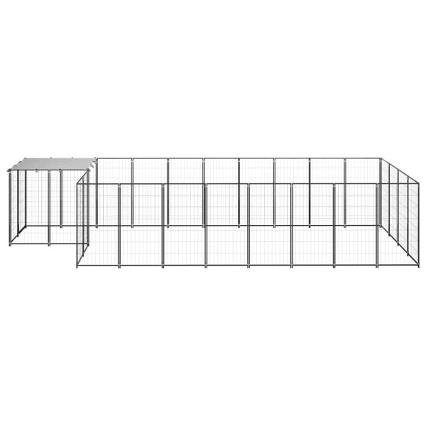 Canil 10,89 m² aço preto - Image 2
