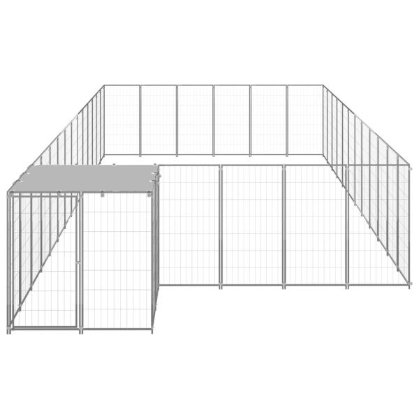 Canil 22,99 m² aço prateado - Image 2