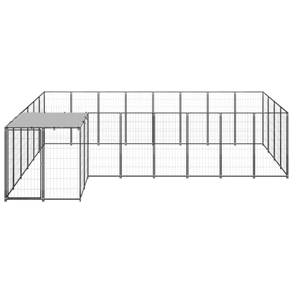 Canil 10,89 m² aço preto - Image 2