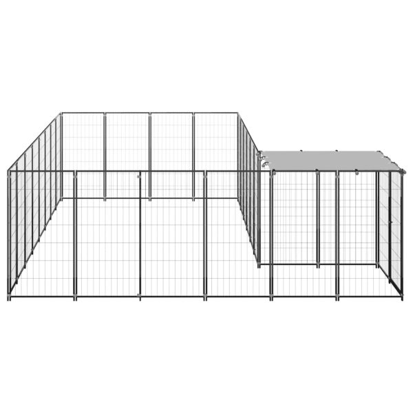 Canil 10,89 m² aço preto - Image 3