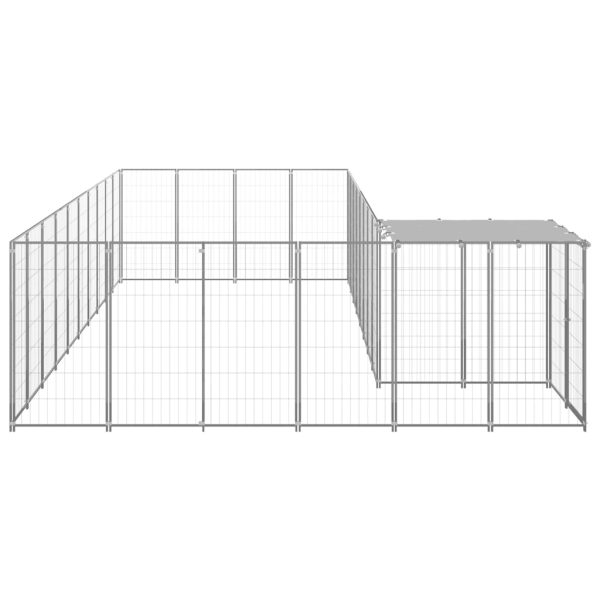 Canil 19,36 m² aço prateado - Image 3