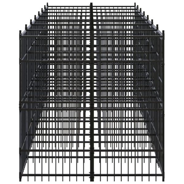 Canil de exterior 12,9 m² aço - Image 3