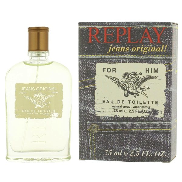 REPLAY ORIGINAL FOR HIM EAU DE TOILETTE 75ML VAPORIZADOR
