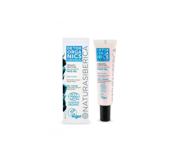 NATURA SIBERICA GEL FACIAL HIDROEQUILIBRANTE DETOX ORGANICS 30ML