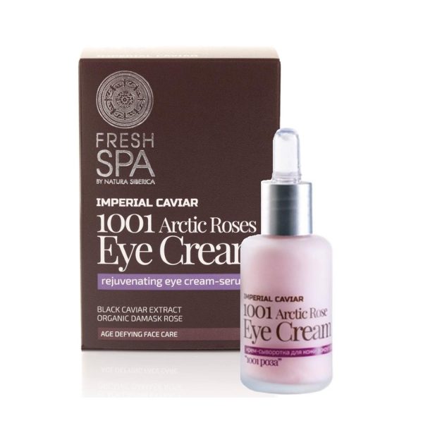 NATURA SIBERICA FRESH SPA IMPERIAL CAVIAR CREMA-SERUM DE OJOS 1001 ARTIC ROSES REJUVENATING 30ML