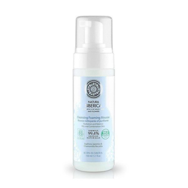 NATURA SIBERICA HIDRATACION Y EQUILIBRIO MOUSE LIMPIADOR PIEL GRASA 170ML