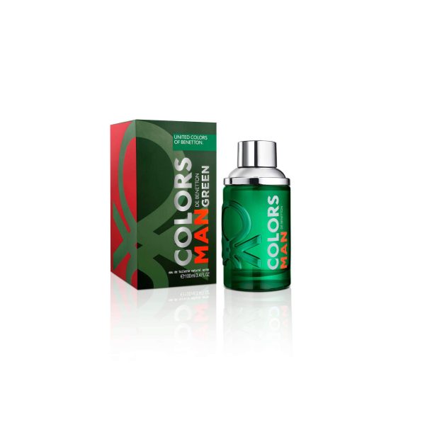BENETTON COLORS MEN GREEN EAU DE TOILETTE 100ML VAPORIZADOR