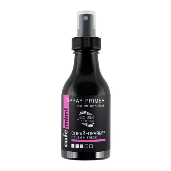 NATURA SIBERICA CAFÉ MINI SPRAY PRIMER BIO SILK+PROTEINS 150ML