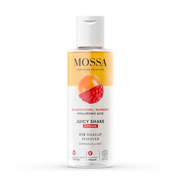 MOSSA JUICY DESMAQUILLANTE DE OJOS FRAMBUESA SHAKE BI-PHASE 100UN