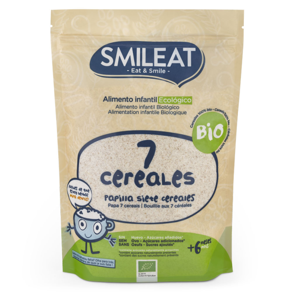 PAPILLA 7 CEREALES BIO 200 GR ( y 6 MESES)