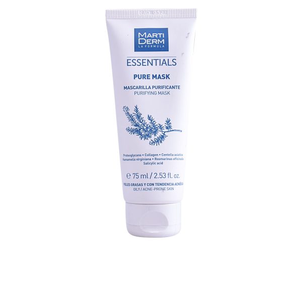 PURE-MASK máscara facial purificante óleo e pele com tendência acneica 75 ml