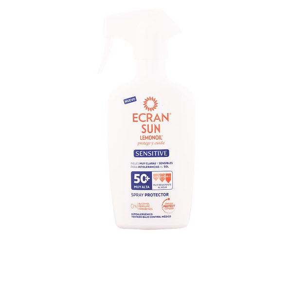 ECRAN SUNNIQUE SENSITIVE leche SPF50+ pistola 300 ml