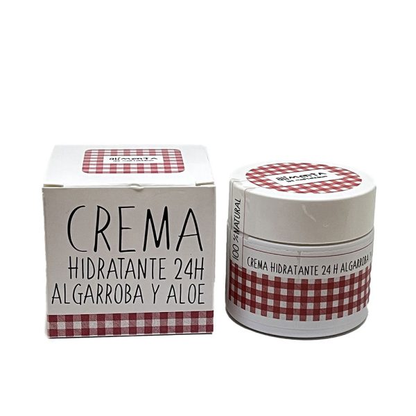 CREMA HIDRATANTE 24 H algarroba y aloe vera 50 ml