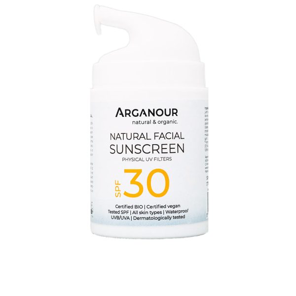 NATURAL&ORGANIC facial sunscreen SPF30 50 ml