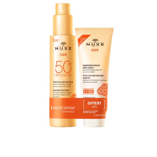 NUXE SUN SPRAY DELICIOSO ROSTO E CORPO SPF50 LOTE 2 unidades
