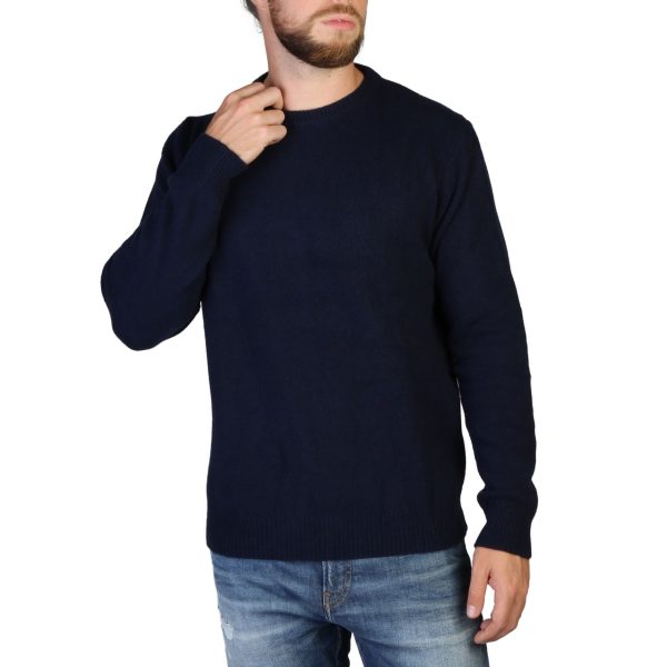 100% Cashmere Sweater UO-FF7_E500-BLU