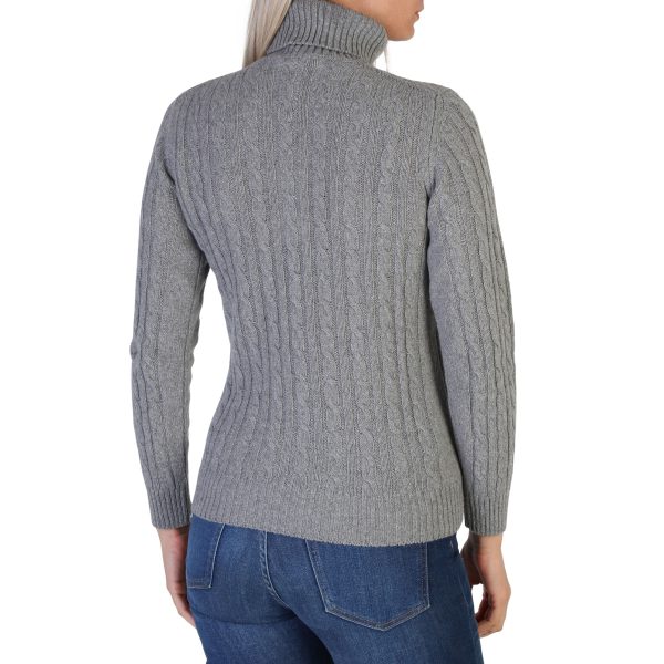 100% Cashmere Sweater DA-FF7-TRECCE_GRIGIO - Image 2
