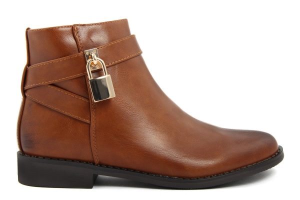 Fashion Attitude Botas de cano baixo FAM_X761_TAN